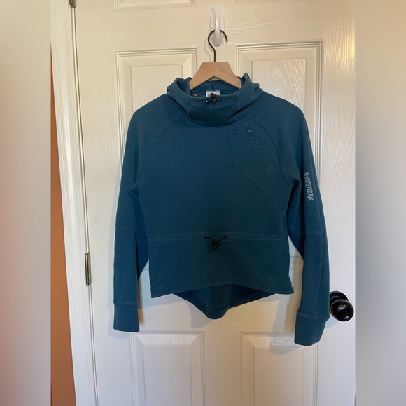 Gymshark Tops - Gymshark Venture Hoodie in Teal